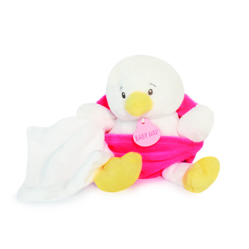  - peluche poussin dans son oeuf - rose 15 cm 